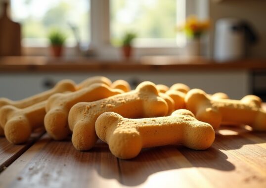 Délicieuses friandises maison à la viande pour chien : recette simple et nutritive