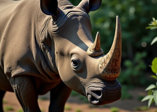 Rhinocéros : Colosse en péril, joyau précieux des terres africaines et asiatiques